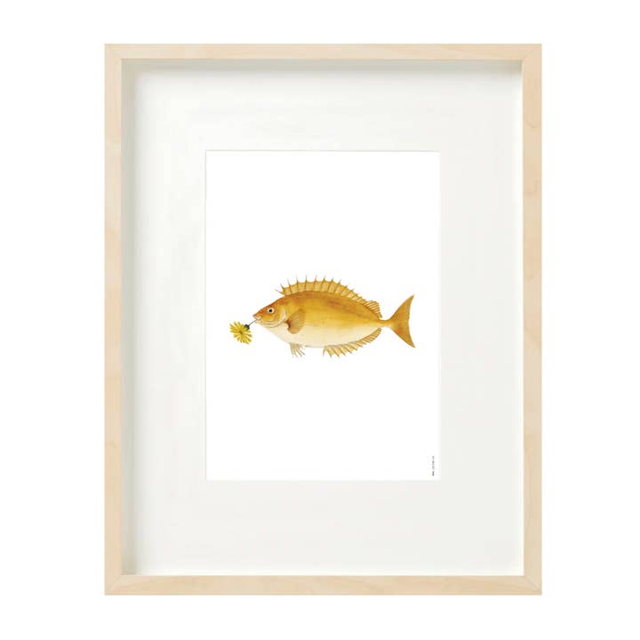 Impression (A4) collage de la collection Naturalis - Julia pour la vente par Lylies