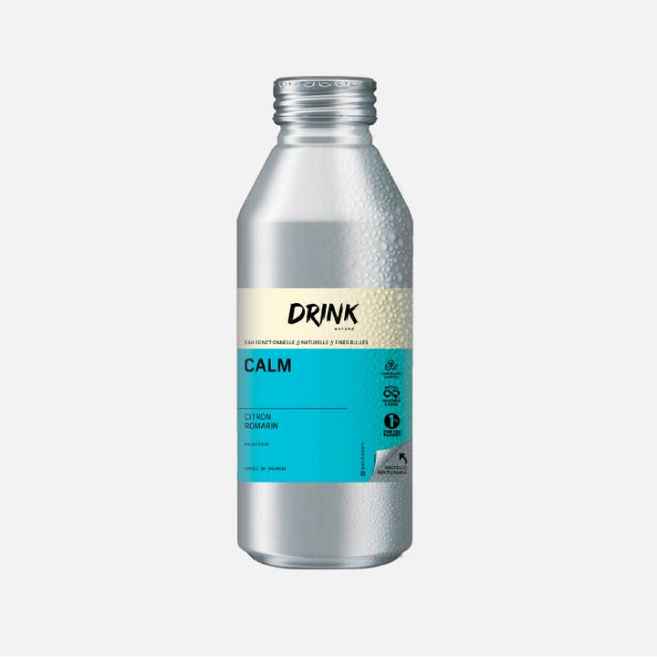 CALM Functional Carbonated Waters From the Alps Aluminium for wholesale by Drink Waters