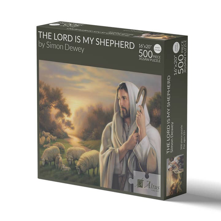 Puzle El Señor es mi Pastor 16x20, 500 piezas para venta al por mayor de Cornerstone Art