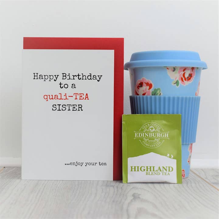 Tarjeta de felicitación Teabag - TEA-058 para venta al por mayor de Smith & Ross Designs