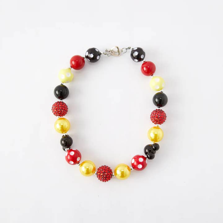 Auraquise - Wholesale Kids Necklace - Kids - Sparkling Rhinestone Beaded Necklace for Girls Shine Bright9