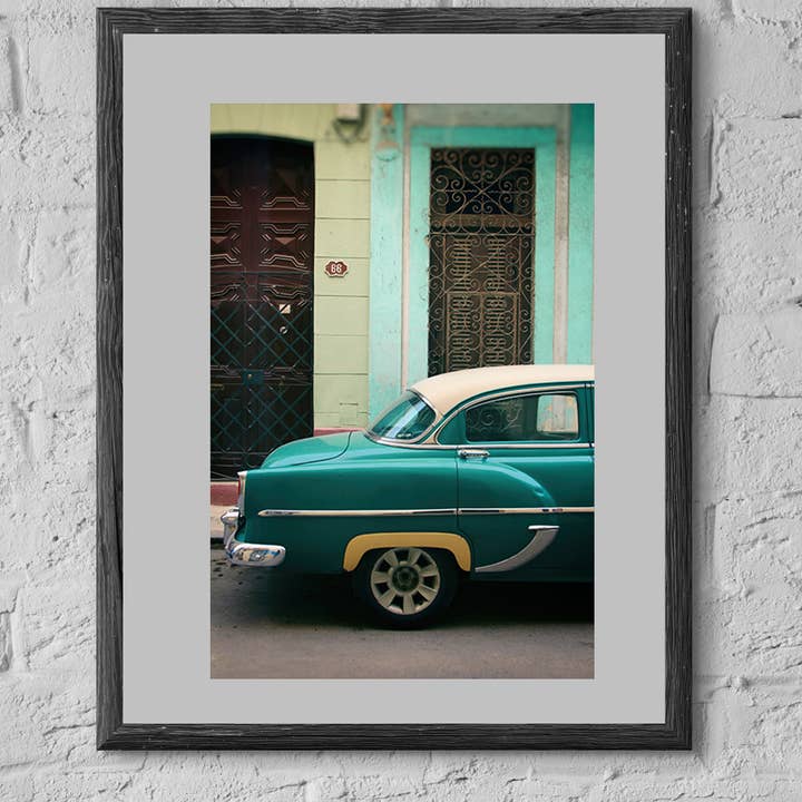 Veni Etiam Photography - Wholesale Art Print - Cuba Vintage Car Art Print3