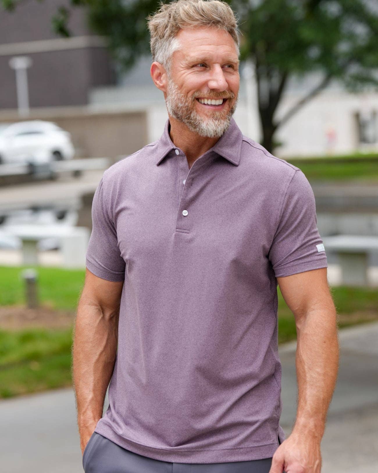 USA Palm - Wholesale Polo - Men's - Heathered Polo66