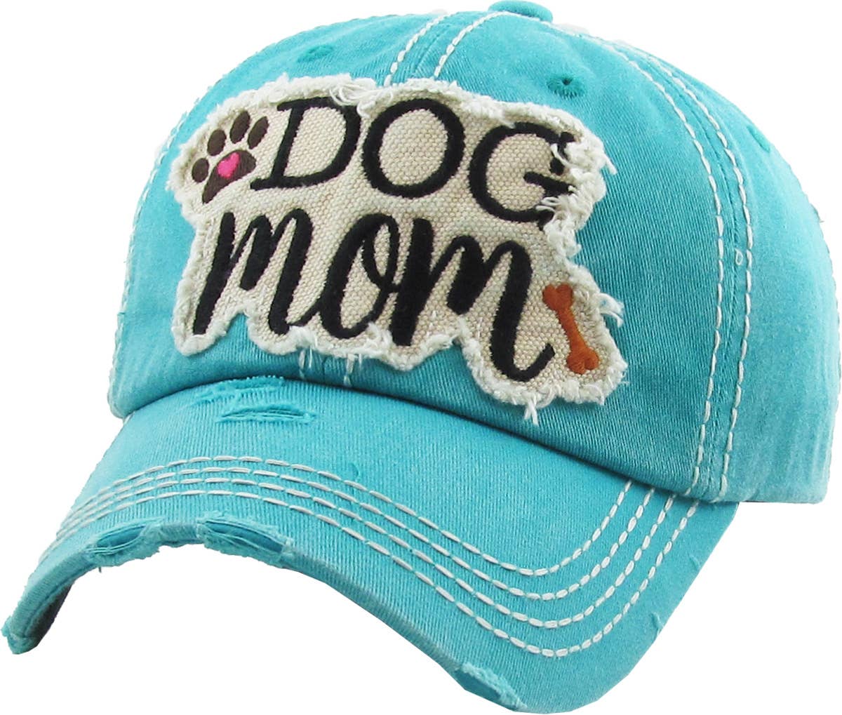 KBETHOS - Wholesale Baseball Cap - Women's - DOG MOM WASHED VINTAGE BALLCAP41