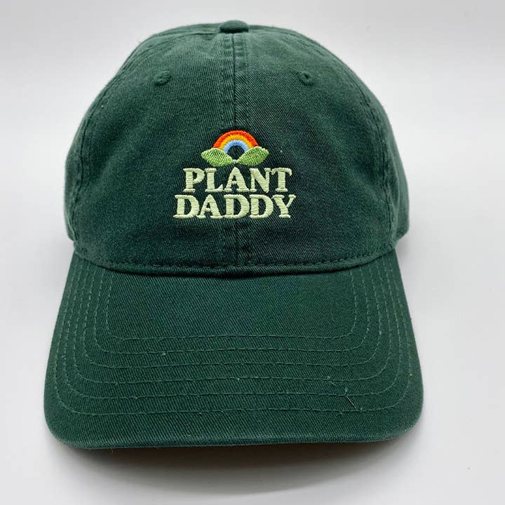 Choke Shirt Company / Towne 9 - Wholesale Baseball Cap - Unisex - plant daddy | dk green | dad hat