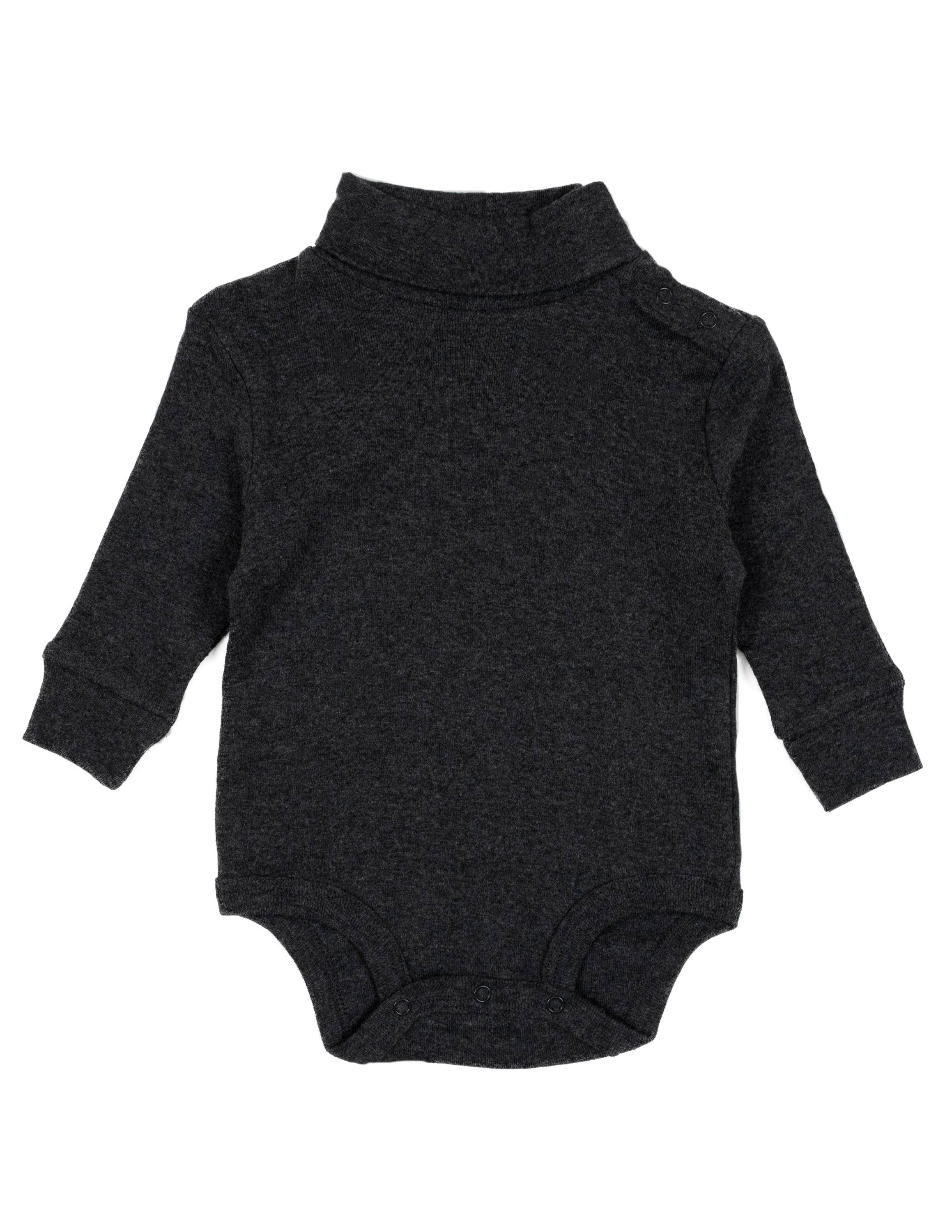 Leveret Pajamas – wholesale Bodysuit (non-footed) – Baby – Kids Baby Turtleneck Bodysuit Cotton7