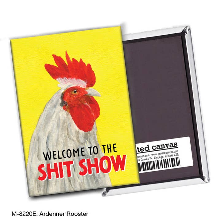 Ardenner Rooster, Magnet (M-8220E) for wholesale by Printed Canvas