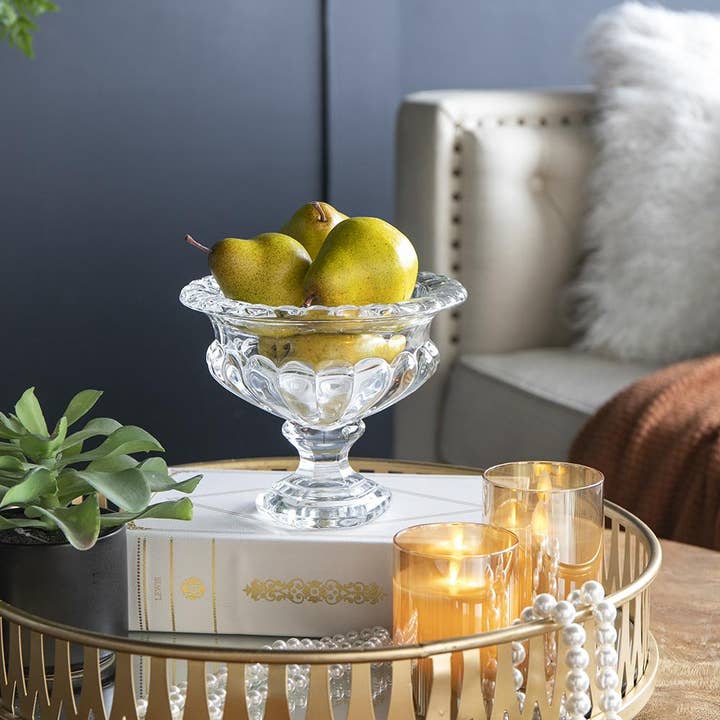A&B Home Group Inc. - Wholesale Decorative Plate/Dish/Bowl - Omari Crystal Display Bowl,Medium6