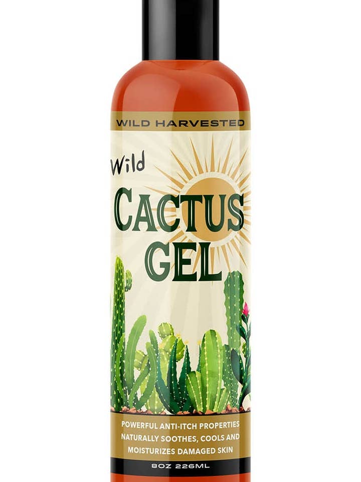 Wild Harvested Cactus Gel - Soothing & Moisturizing for wholesale by Cactus Juice