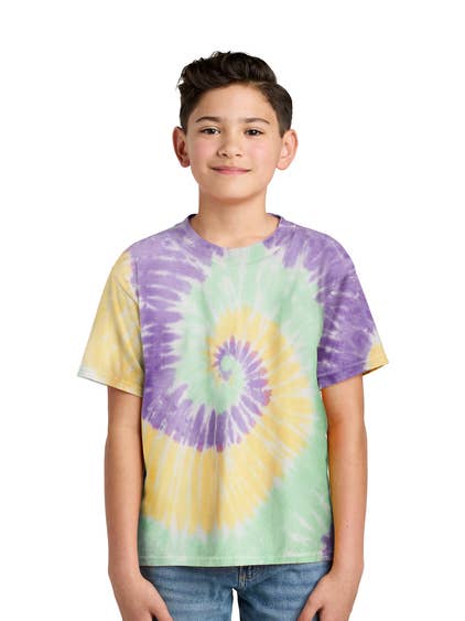 Port & Company Youth Tie-Dye Tee and other Purchase Wholesale tie dye tee shirts. Free Returns & Net 60 Terms on Faire trending on Faire.