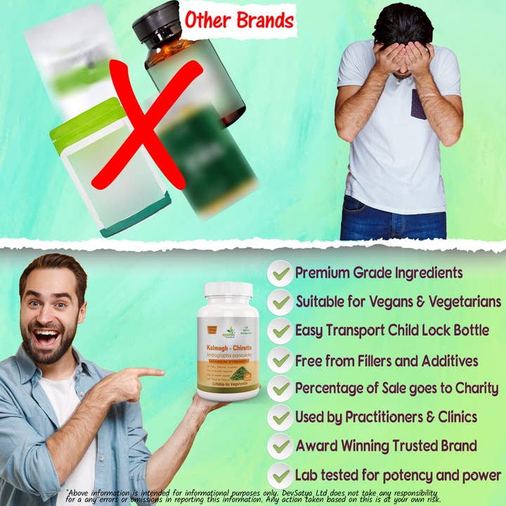 DevSatya Ltd Aushadh, Ayushya, Divyaherb – wholesale Oral supplement/vitamin – Kalmegh (Andrographis Paniculata / Green Chirata) Capsule7