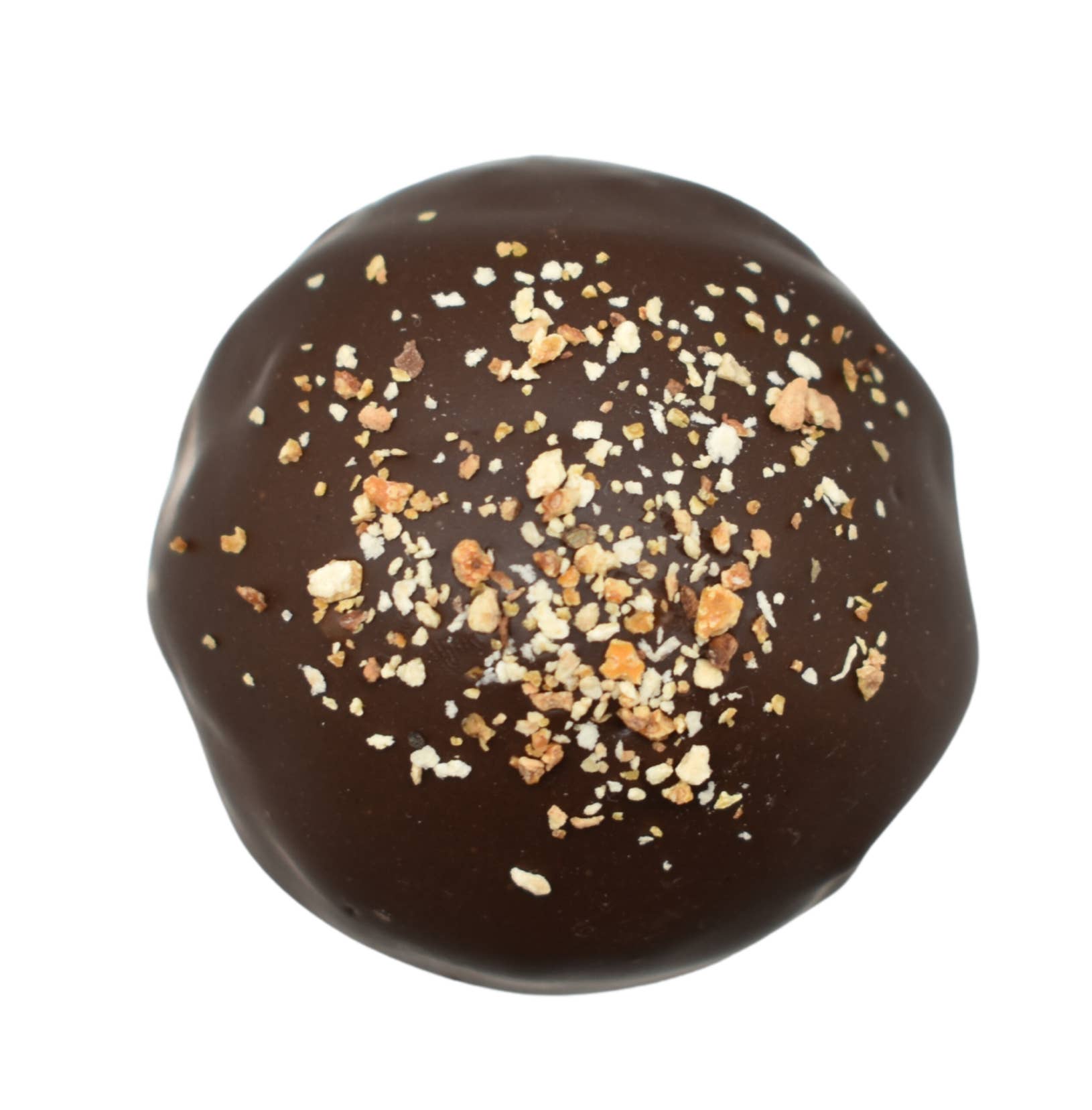 Spokandy Chocolatier - Wholesale Chocolate Covered Sweets - 1.5oz BULK Double Orange Delight Truffle, Dark Chocolate