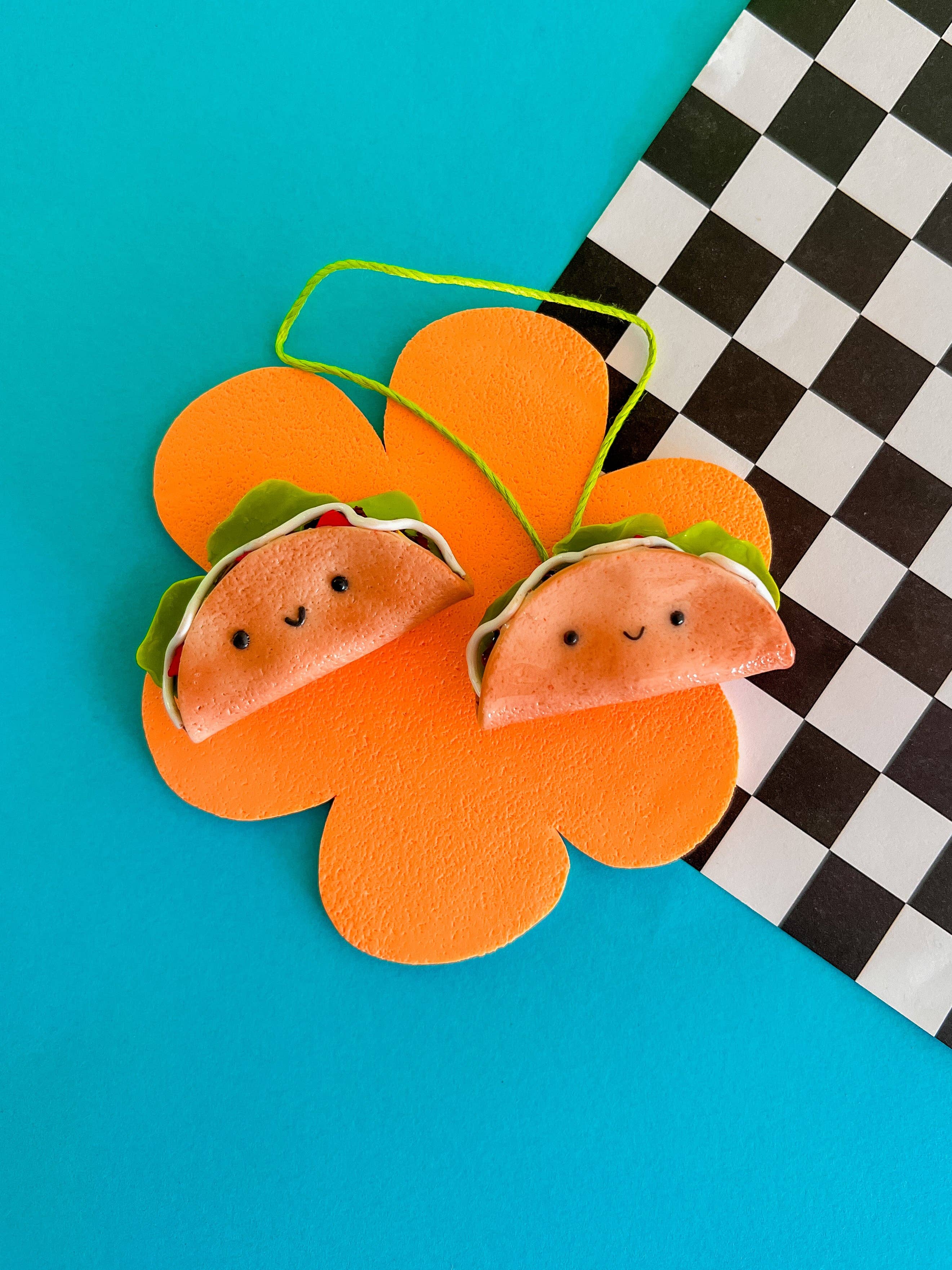 Larry’s Waffle Shop - Wholesale Ornament - Tina | Taco Magnet or Ornament