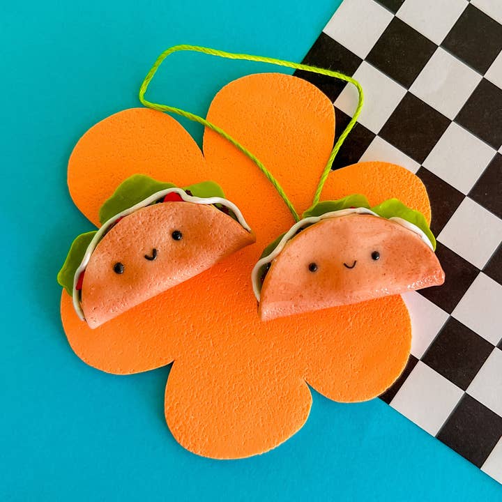 Larry’s Waffle Shop - Wholesale Ornament - Tina | Taco Magnet or Ornament0