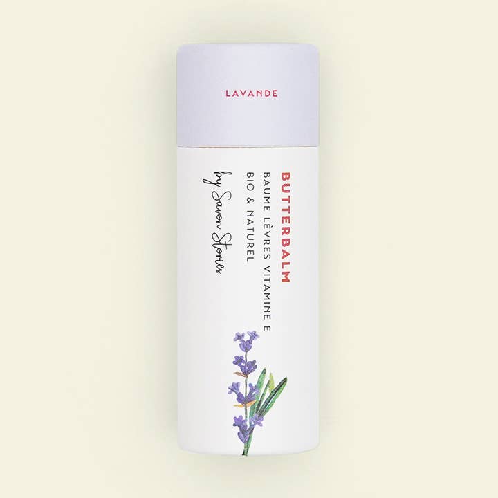 Balsamo labbra alla lavanda per la vendita all'ingrosso da parte di Savon Stories