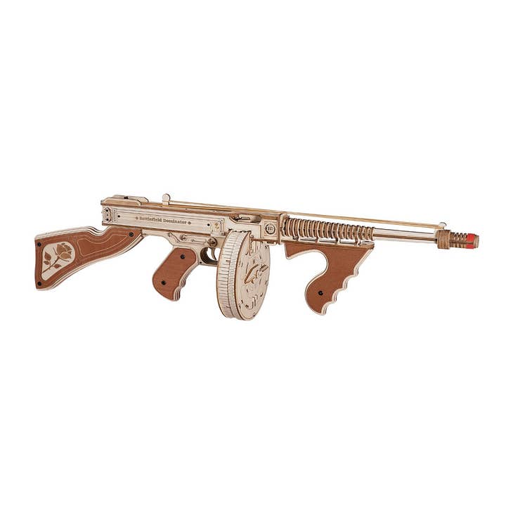 Magnote - Wholesale DIY Craft Kit - ROKR Justice Guard Thompson Submachine Gun 3D Puzzle Kit