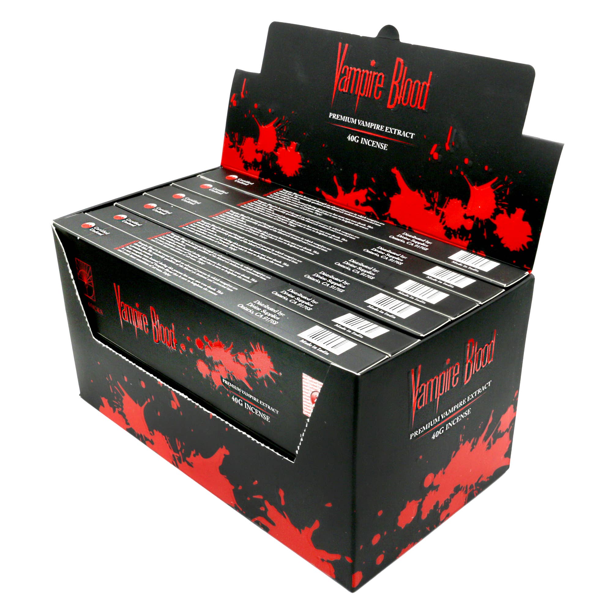 Designs by Deekay Inc. – Engroshandel Røgelse – Vampyrblod Røgelsespinde 40g1