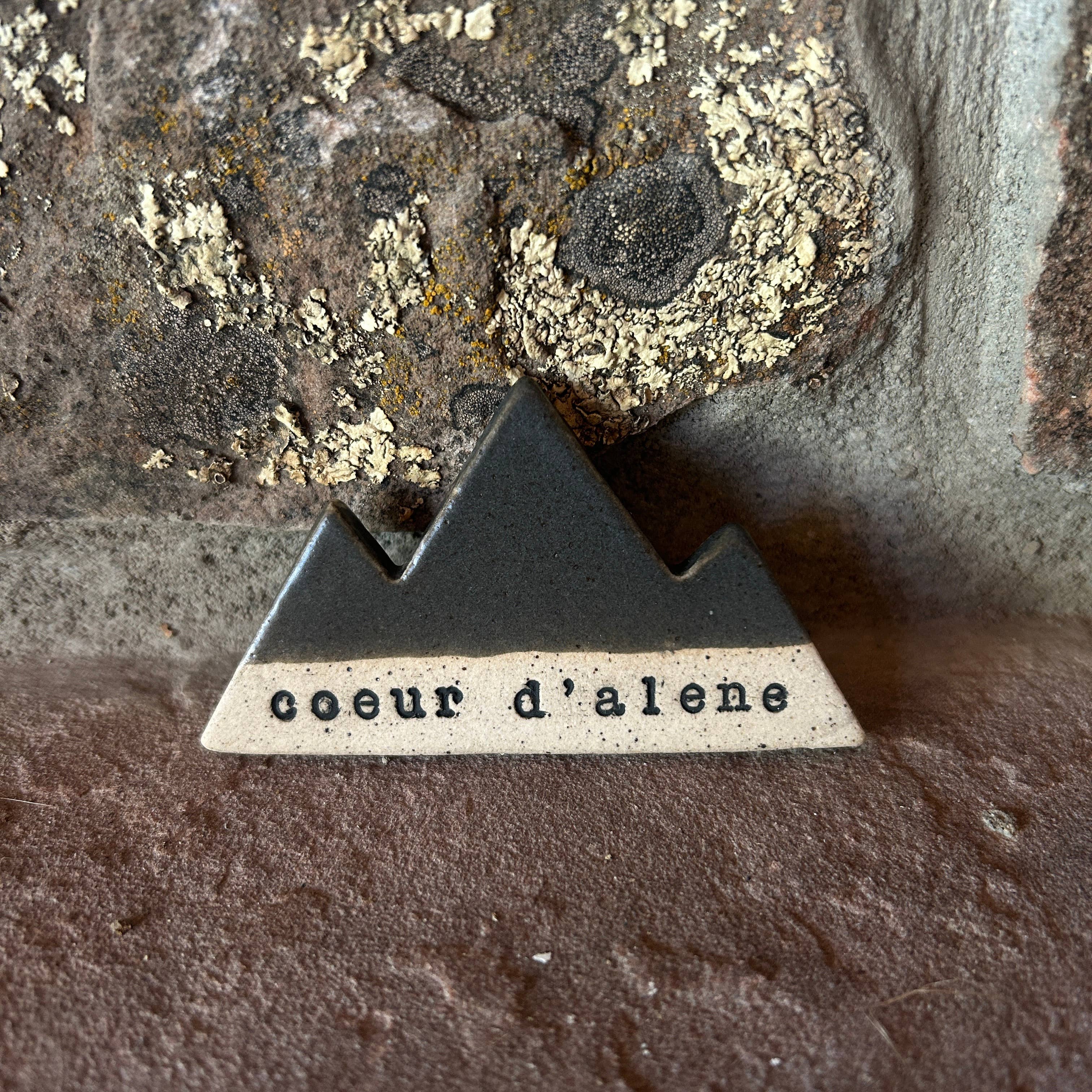 Mountain Bound Pottery - Wholesale Magnet - Customizable Mountain Magnet- MADE TO ORDER9