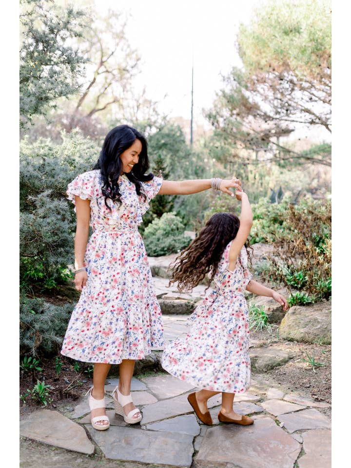 Peony Alley - Vendita all'ingrosso Vestito - Donna - Abito longuette floreale Alina3