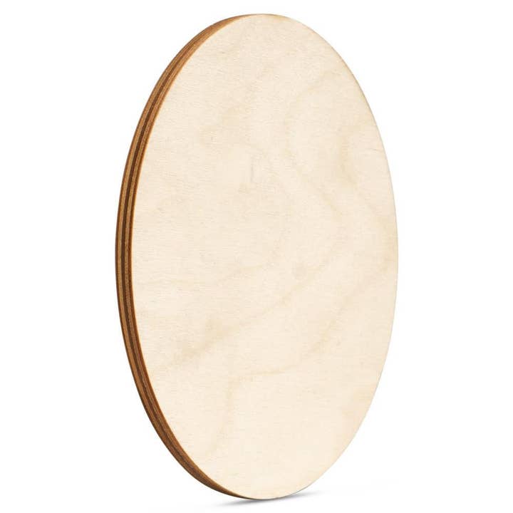 Woodpeckers Crafts - Wholesale Craft Supplies - 12" Circle Wooden Cutout, 1/4" Thick, Dark Edged1