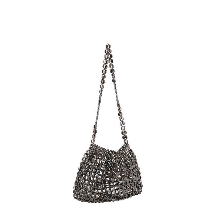 Handbag Factory Corp - Wholesale Clutch bag – women's - Metal mesh evening shoulder bag1