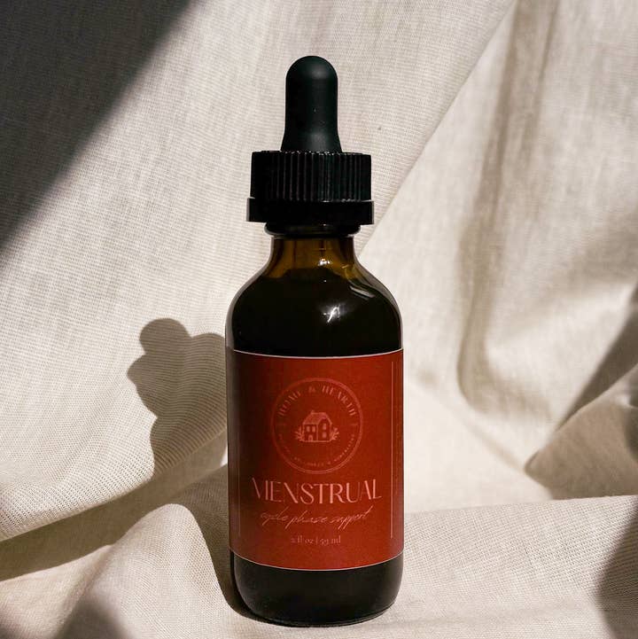 Home & Hearth - Wholesale Oral Supplement/Vitamin - Menstrual Phase | Women’s Cycle Tincture0