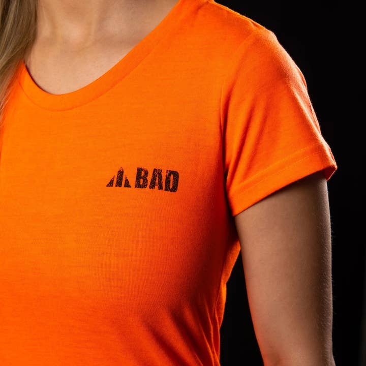 BAD WORKWEAR - Wholesale Screen printed t-shirt – Women′s - BAD® WOMENS TRADEMARK HI-VIS S/S T-SHIRT2