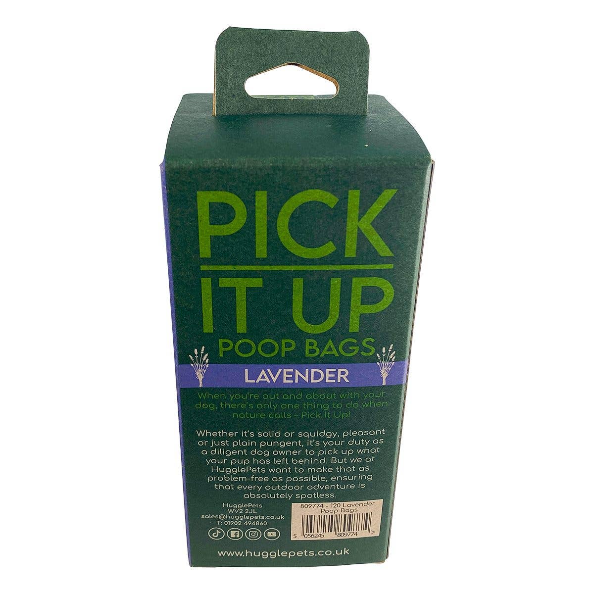 HugglePets – wholesale Pet poo bag – HugglePets Pick It Up Lavender Dog Poop Bags17