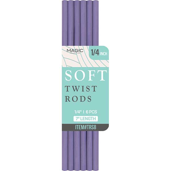 Majestic Wholesale - Wholesale Hair Curlers - RESPONSE SOFT FLEXI TWIST RODS/ROLLERS ASSORT SIZE AND COLOR9
