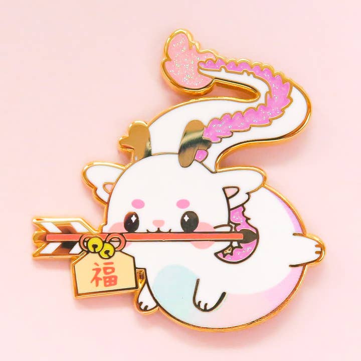 Lucky Dragon Pin for wholesale by tokyo shojo