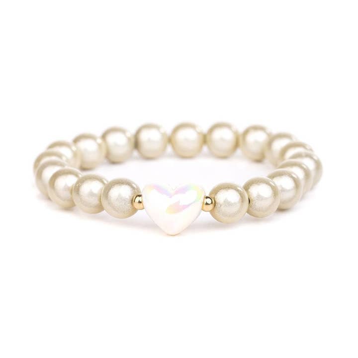 Fox by Ren GmbH - Wholesale Armband met kralen - Armband - Magic Pearls Heart II 10mm3