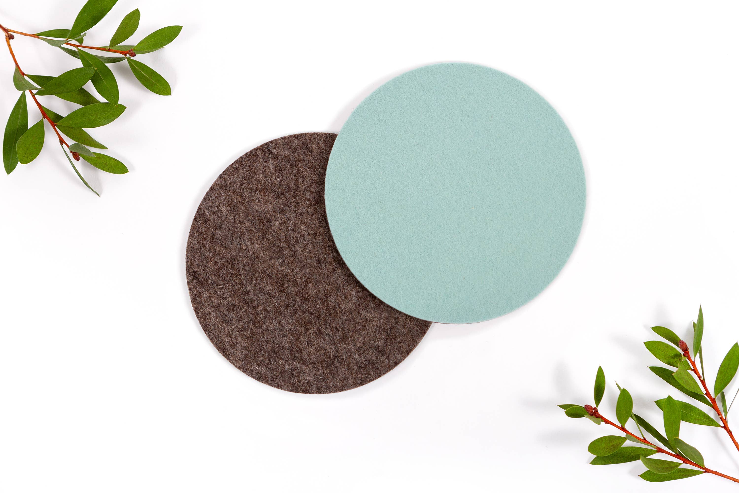 Studio 82° - Wholesale Trivet - Multi Colored Trivet 6" - Merino Wool Felt - Set of 213