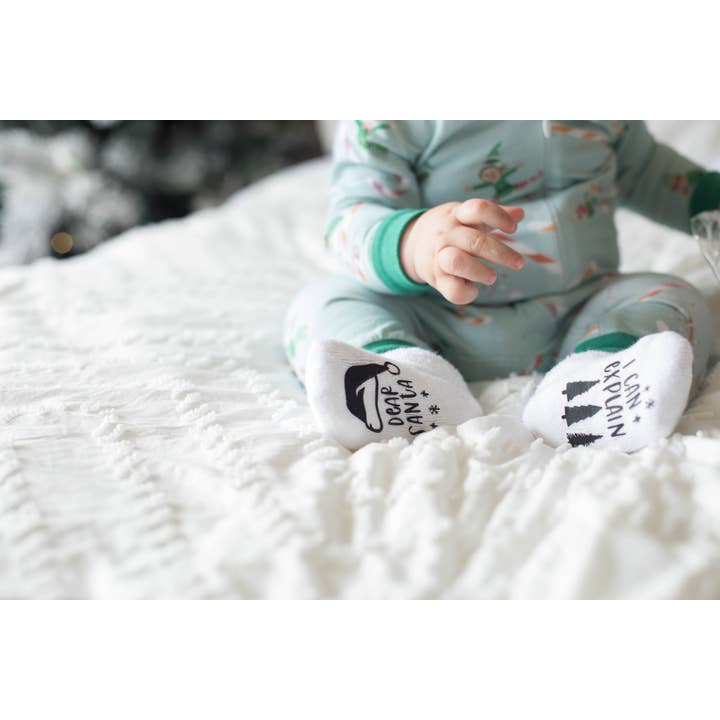 Dorothy’s Reason - Wholesale Socks - Baby - Dear Santa I Can Explain Christmas Socks | Baby Items