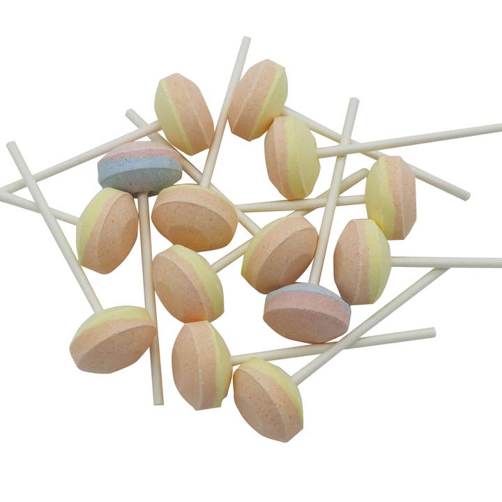 Smarties Lollipops. Unwrapped, 5lb Bag for wholesale by Grandpa Joe's Candy Shop