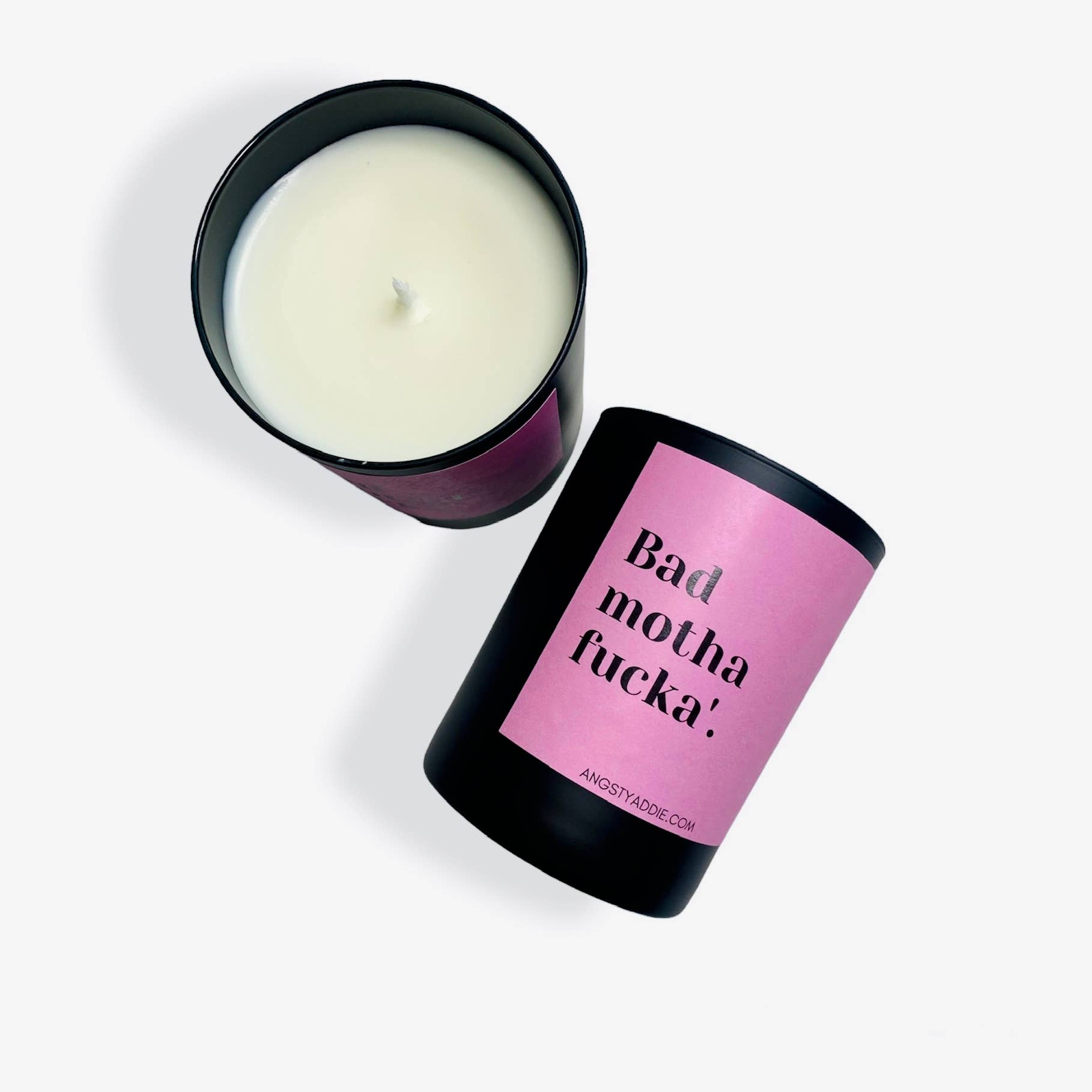 Angsty Addie - Vente Bougie en bocal - Bougie amusante pour maman pour la fête des mères, cadeau pour maman badass, 14 oz6