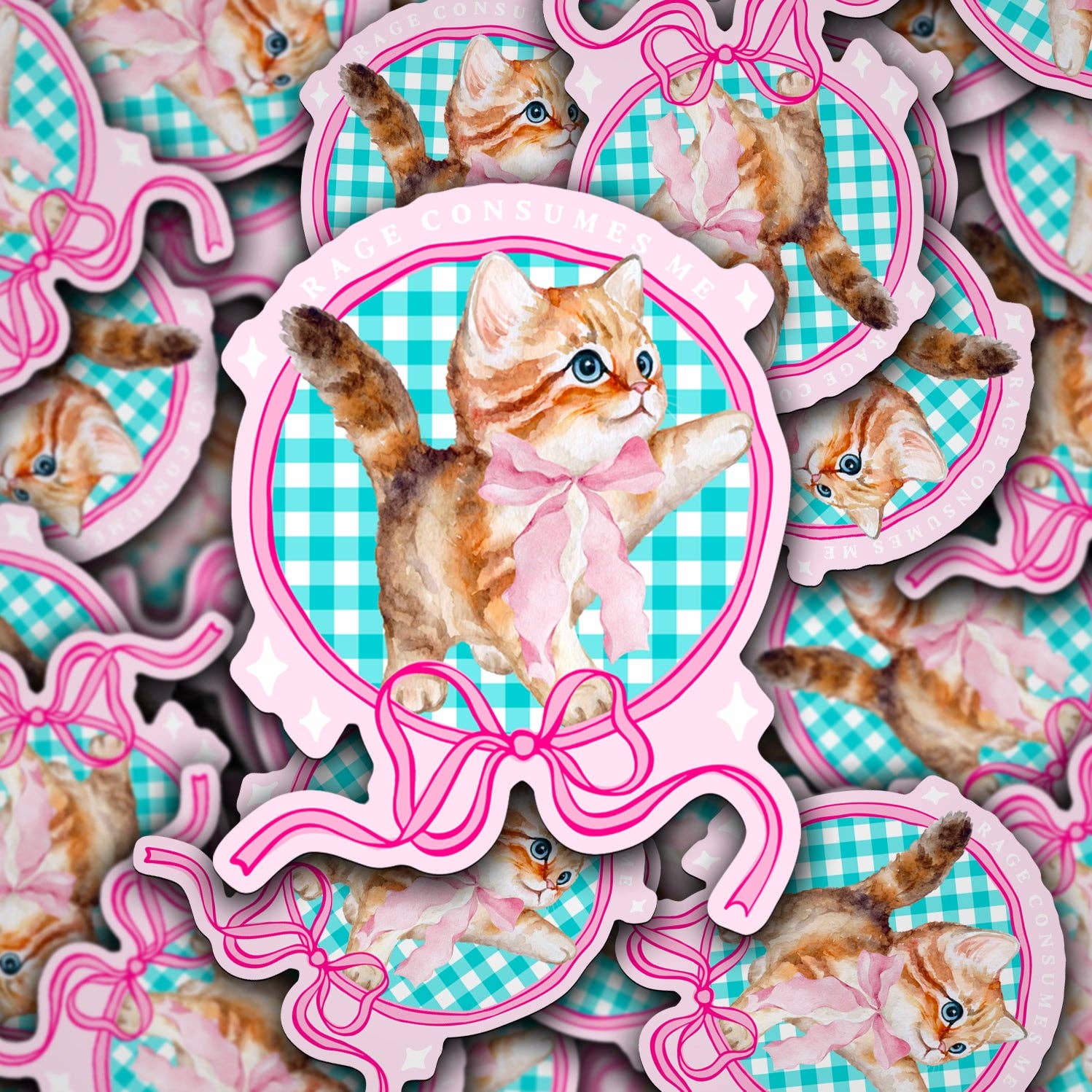 Sonny Rising - Wholesale Sticker - Vinyl Decal Rage Consumes Me0