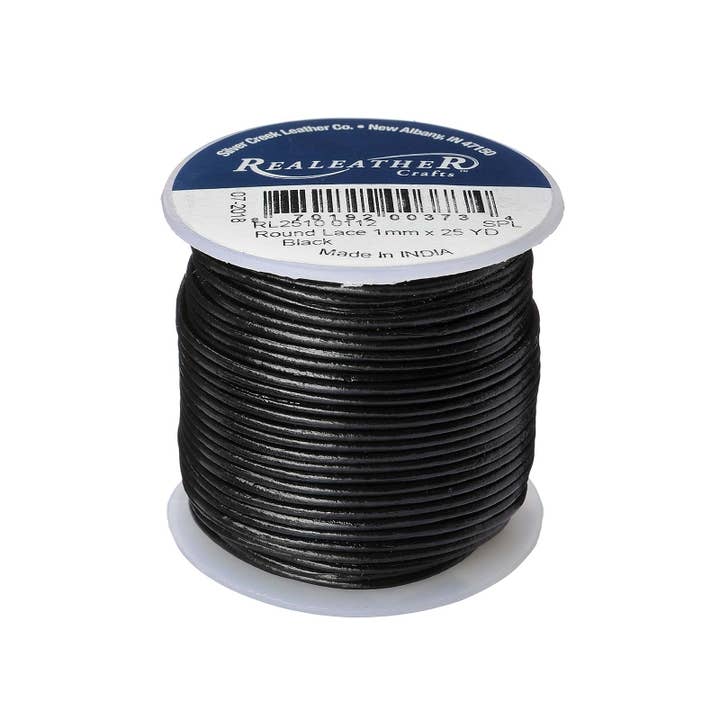 Realeather - Wholesale Craft Supplies - Round Leather Lace Spool6