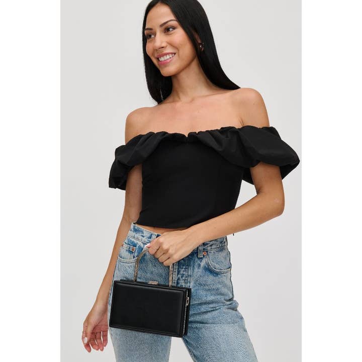 Urban Expressions - Wholesale Top Handle Bag - Women's - Charlie Evening Bag