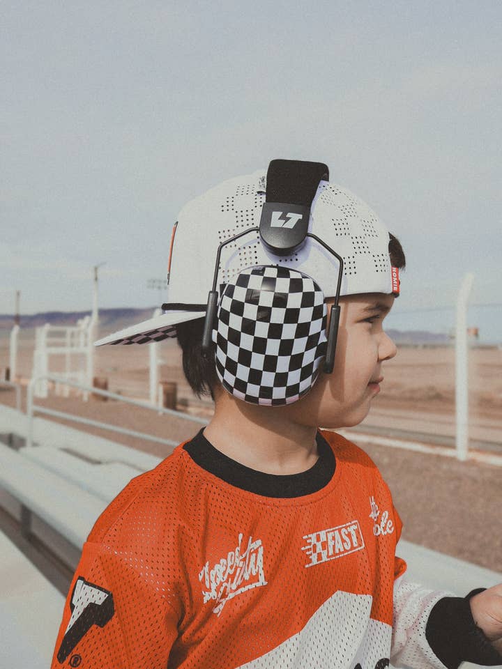 Checker Hearing Protection - Toddler/Kids for wholesale by Little Trouble