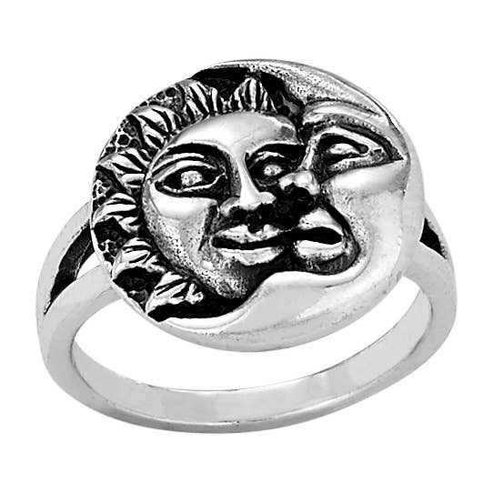 Tiger Mountain Jewelry - Wholesale Cocktail/Statement Ring - Face To Face Sterling Silver Ring