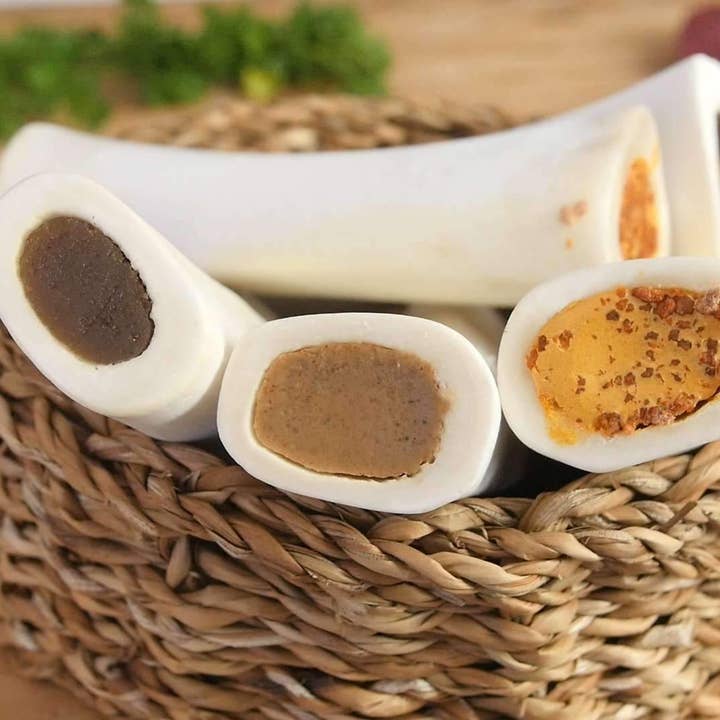 Pawstruck - Wholesale Pet Treats - Dog - Large Filled Dog Bone Variety Pack