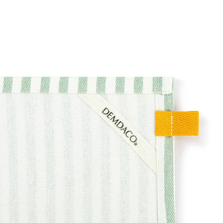 DEMDACO - Wholesale Dishcloth - Paw Print Stripe Cotton Twill Kitchen Towel - 17x28in