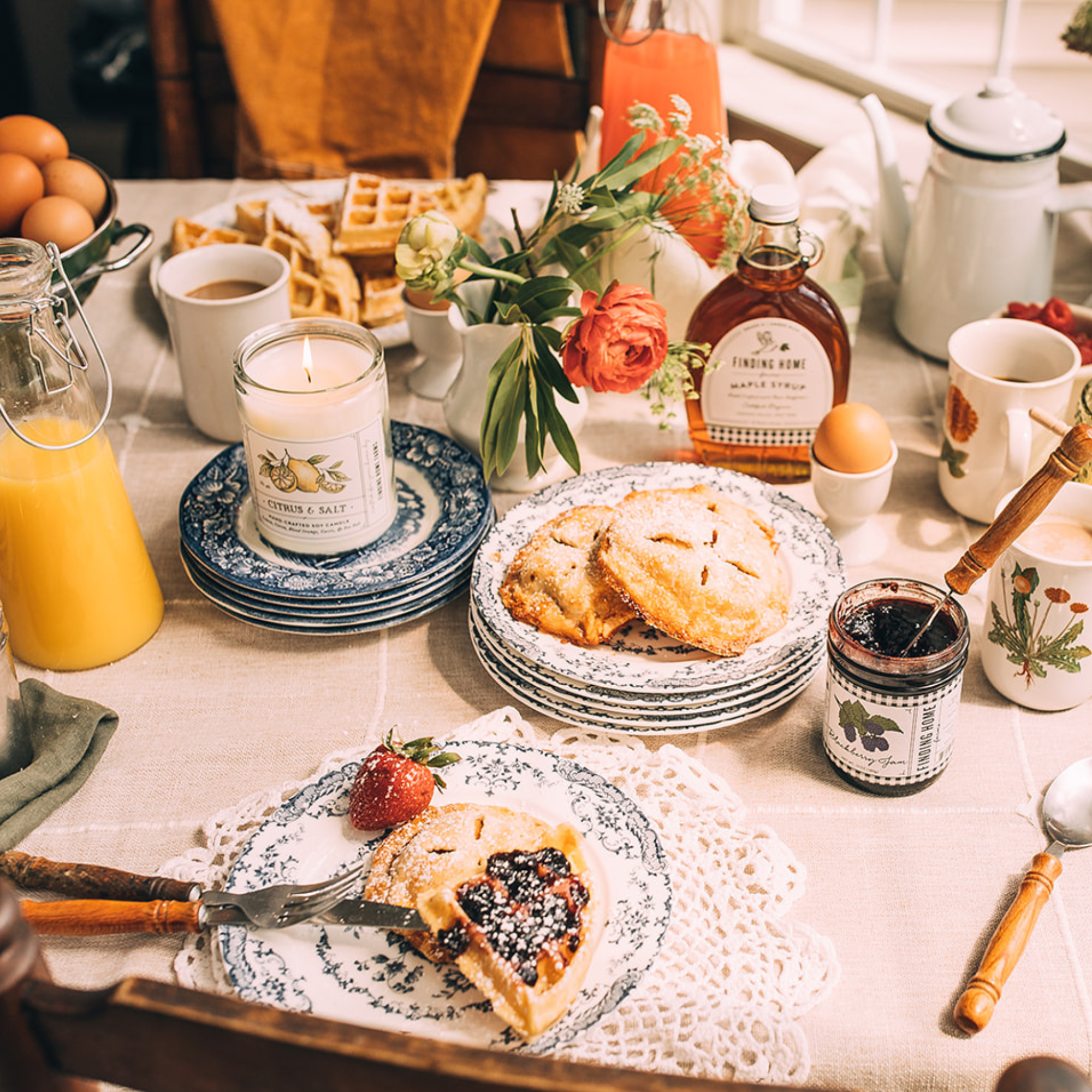 Finding Home Farms - Wholesale Jar/Filled Candle - Soy Candle, Citrus & Salt, Fresh Scent3