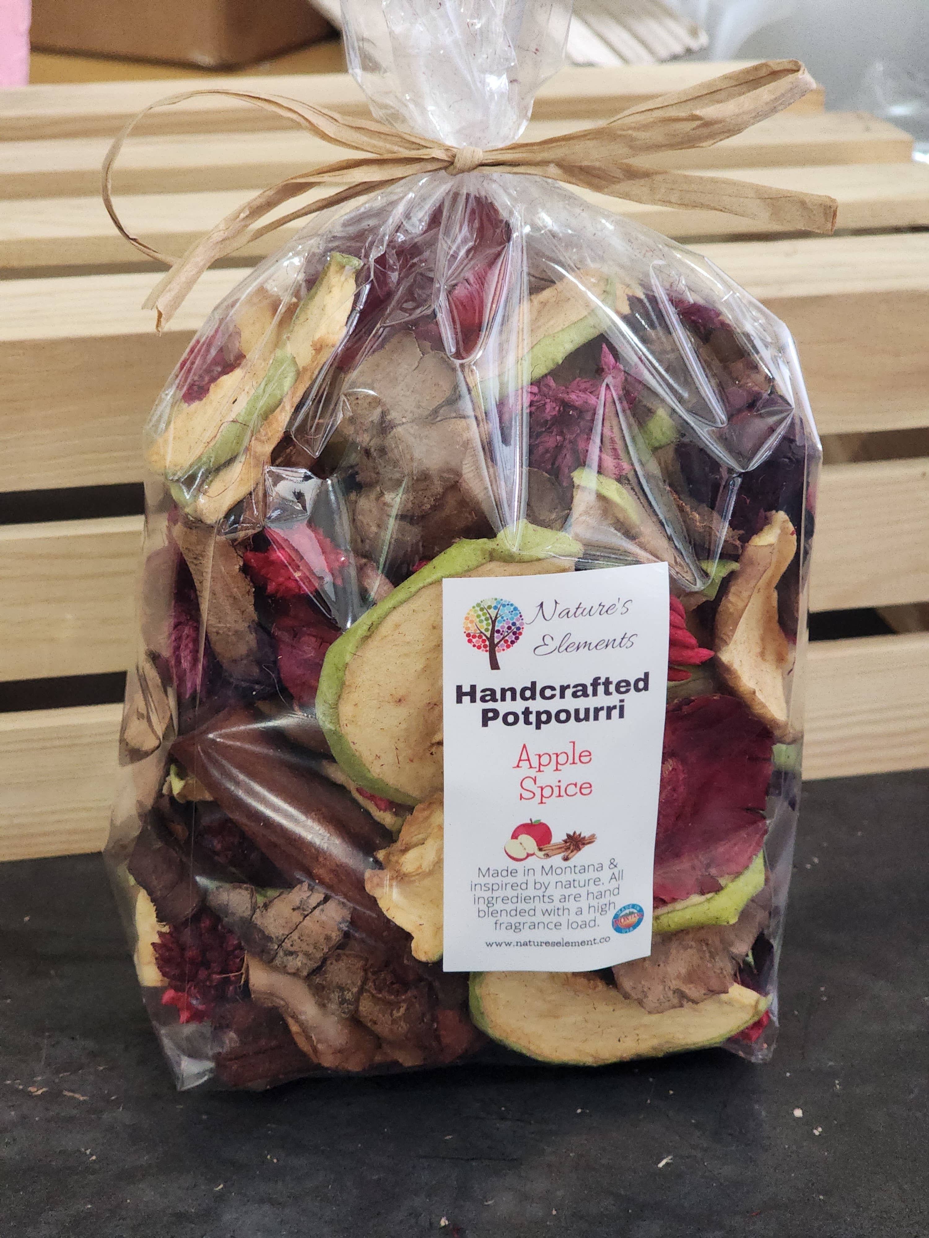 Nature's Elements - Wholesale Potpourri - Apple Spice Handcrafted Potpourri1