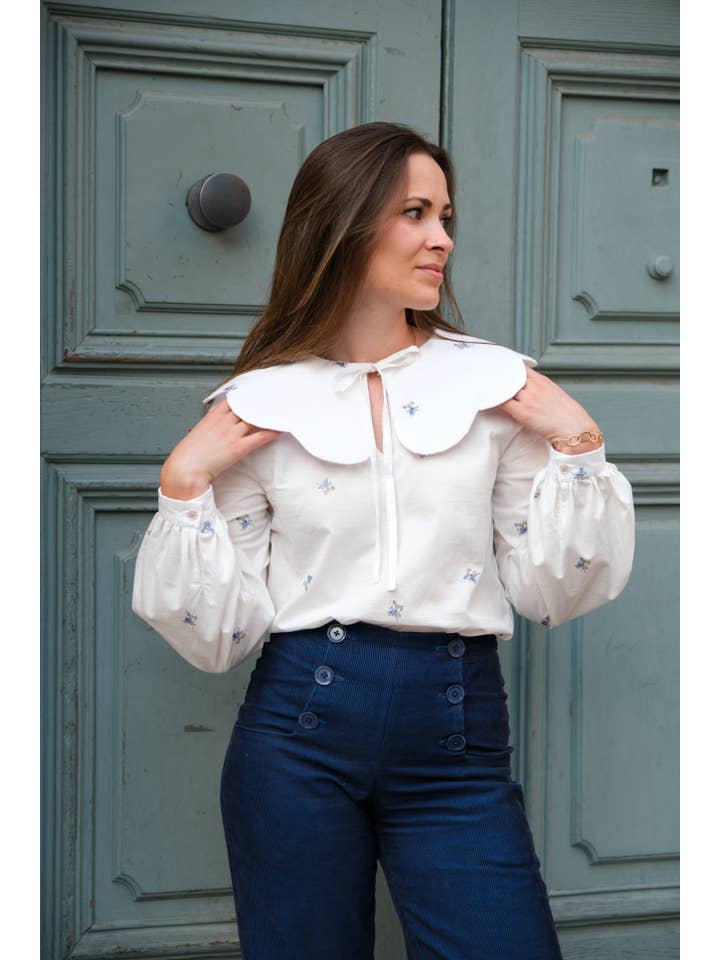 Cha' coud - Wholesale Blouse - Women's - Sewing pattern - Valentine blouse