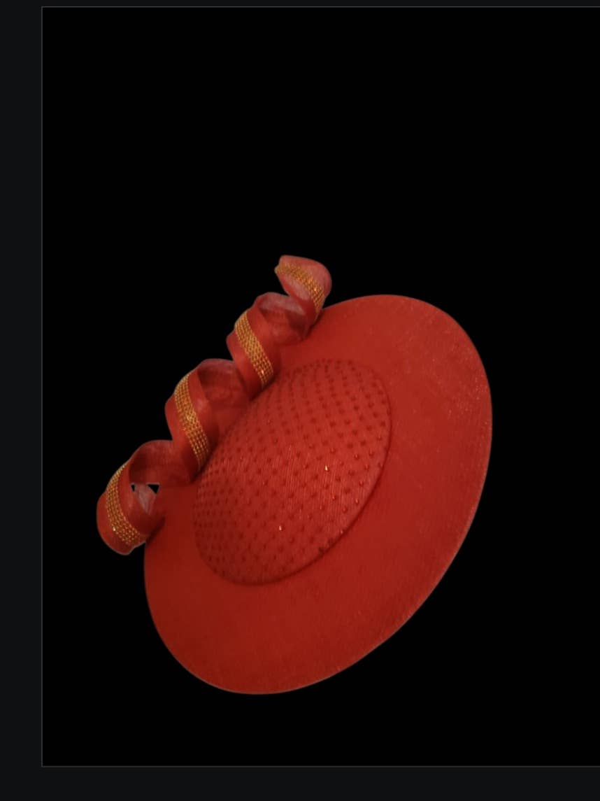 Rehoboth Hats - Wholesale Fascinator Hat - Women's - Spiral Elegance Sinamay Fascinator12