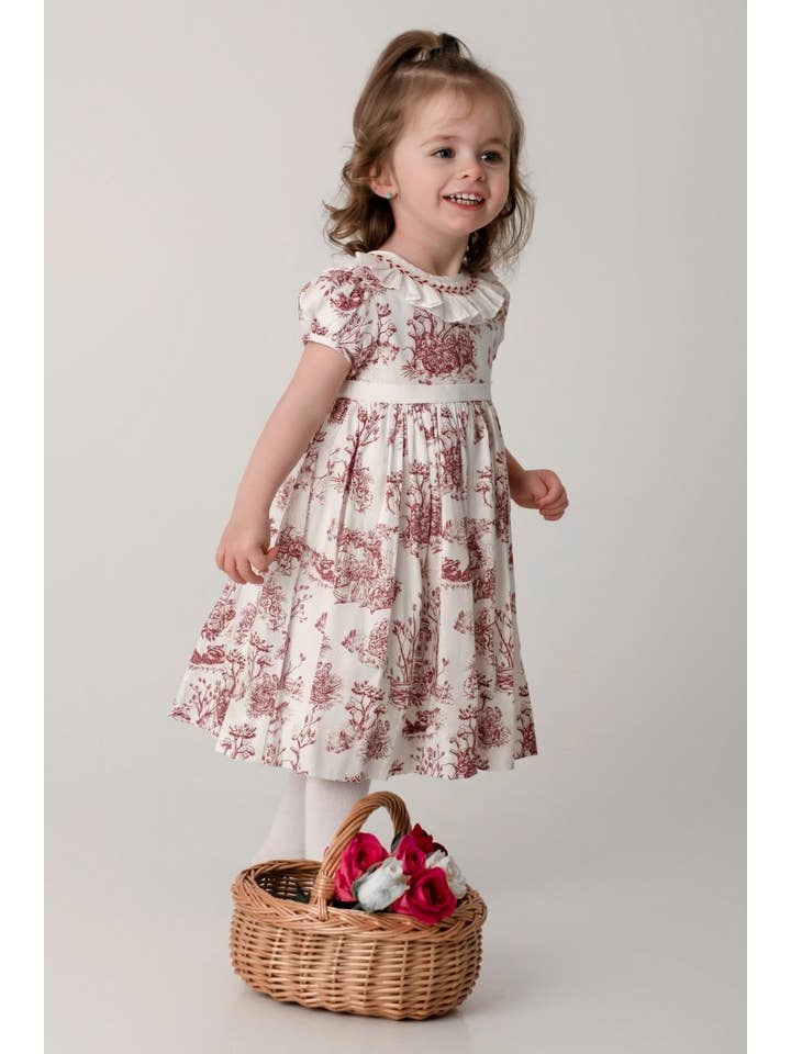 Annafie London Ltd – wholesale Dress – Kids – PHILIPPINE smocked dress4