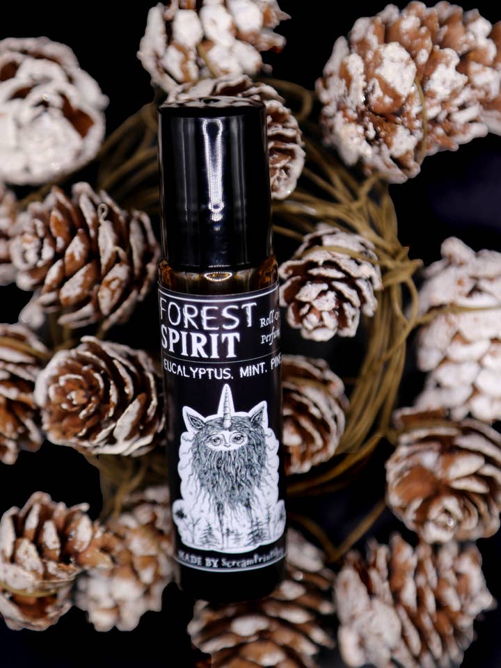 Forest Spirit Perfume | Roll On Perfume | Eucalyptus Mint for wholesale by ScreamPrintShop