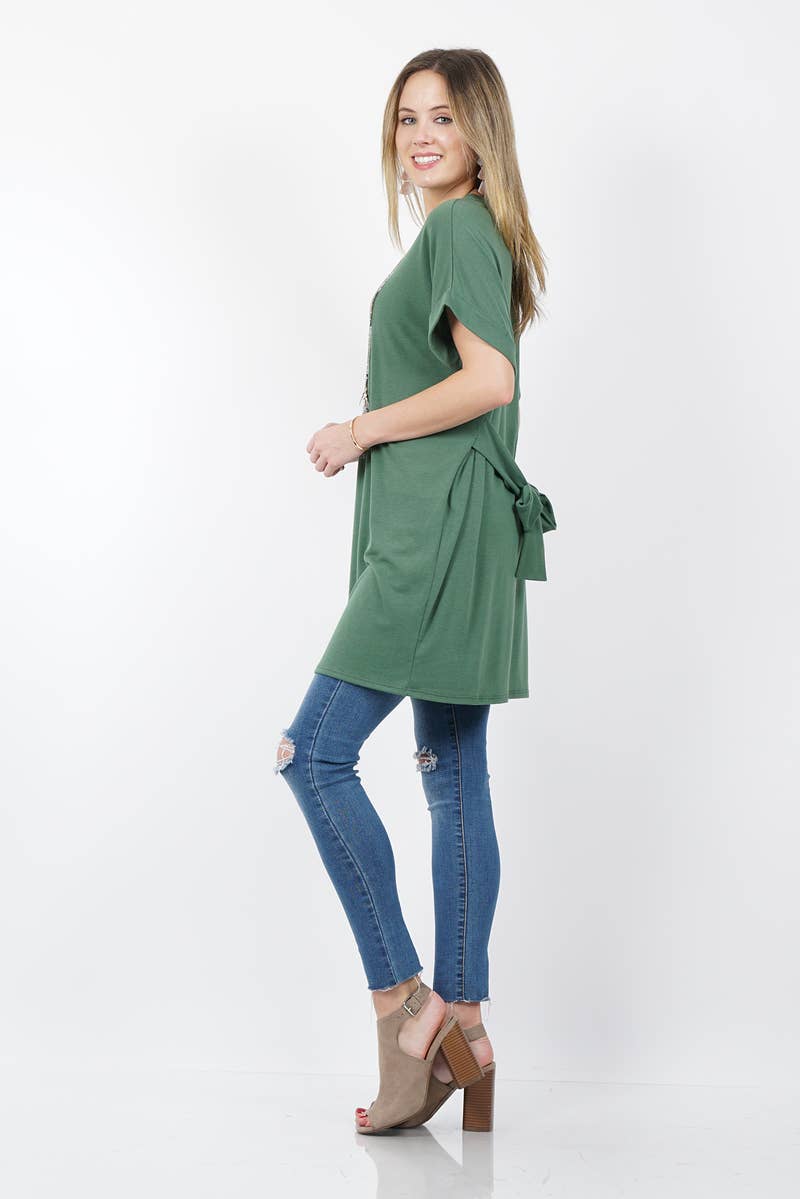 42POPS - Wholesale Tuniek - Dames - ...SI-10302 Omkeerbare Tuniek met Tailleband8