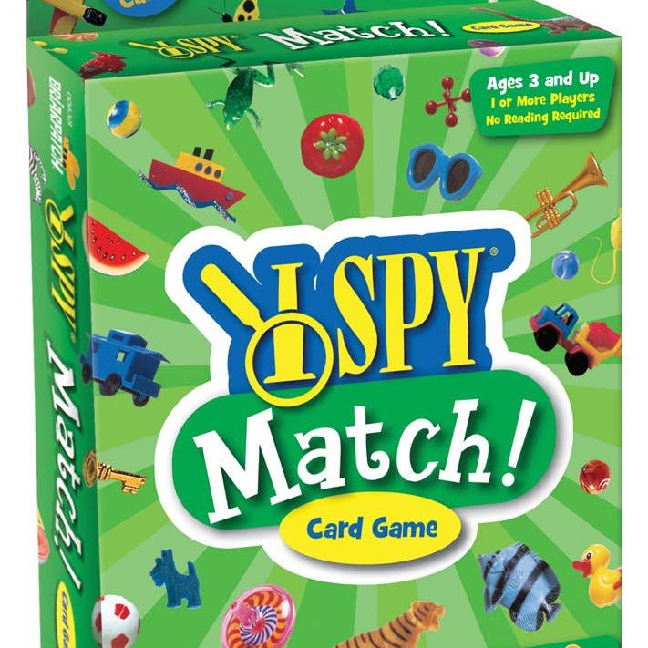 I SPY Match! Card Game for wholesale by University Games